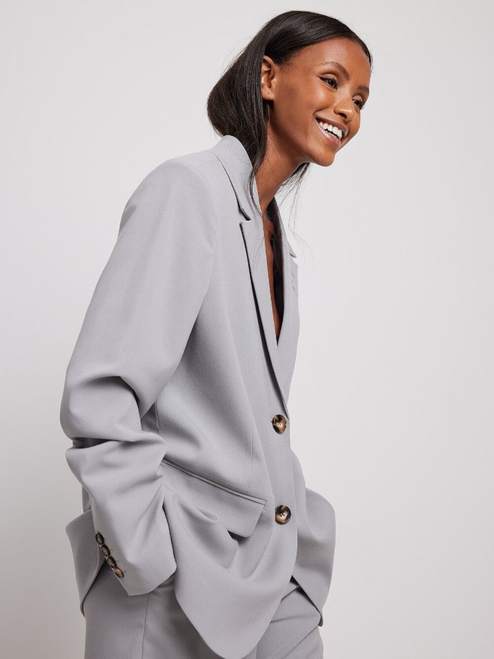 NA-KD Oversized Classic Blazer